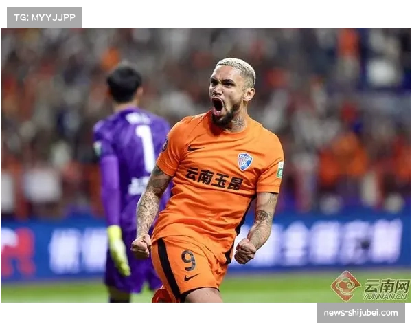 奥斯卡点射建功云南玉昆半场1比0领先津门虎展现强劲攻势